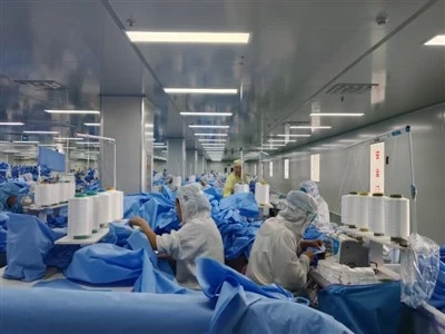 Pwosesis fabrikasyon ròb chirijikal: Soti nan twal ki pa tise rive nan ròb fini